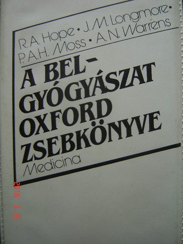 Hope- Longmore- Moss- Warrens - A belgyógyászet Oxford zsebkönyve