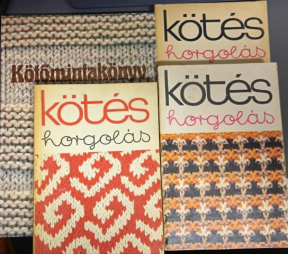 Nincs felt�ntetve - K�t�s k�zimunka k�nyvcsomag (4 darab)