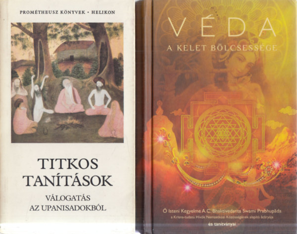 2 db. keleti misztika (Titkos tanítások + Véda- A Kelet bölcsessége)
