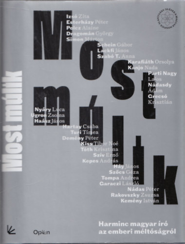 Hevesi Judit  (szerk.) - Most m�lik - 30 magyar �r� az emberi m�lt�s�gr�l