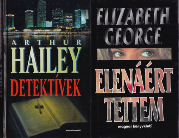 Frederick Forsyth, Arthur Hailey, Elizabeth George - 3 db Krimi: Detektvek, Elenrt tettem, Az rdg alternatvja