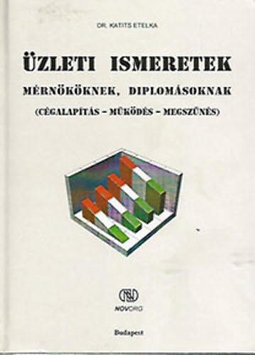 Dr. Katits Etelka - ÜZLETI ISMERETEK MÉRNÖKÖKNEK, DIPLOMÁS..