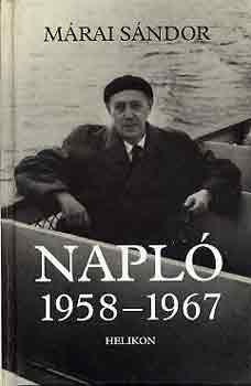 Márai Sándor - Napló 1958-1967