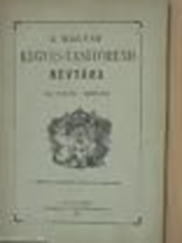 A  magyar Kegyes-Tantrend nvtra az 1935/36. tanvre