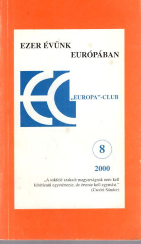 Szkely Szab Zoltn - Ezer vnk Eurpban 2000 -  Europa-Club sorozat 8