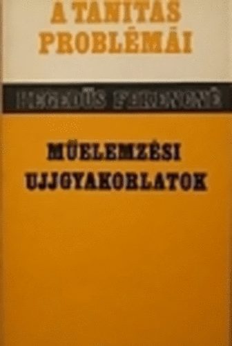 Melemzsi ujjgyakorlatok (A tants problmi)