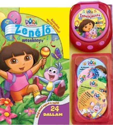 Christine Ricci - Dóra, a felfedező - Zenélő mesekönyv