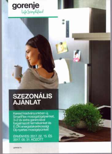 Nincs feltntetve - Gorenje szezonlis kiadvny - 2017. februr 15. - 2017. mjus 31.