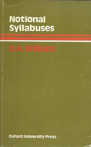 D. A. Wilkins - Notional Syllabuses