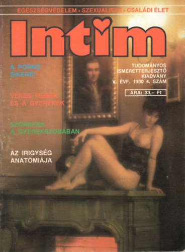 Esztergomi Lszl - Intim- Tudomnyos ismeretterjeszt  kiadvny 1990 4. szm