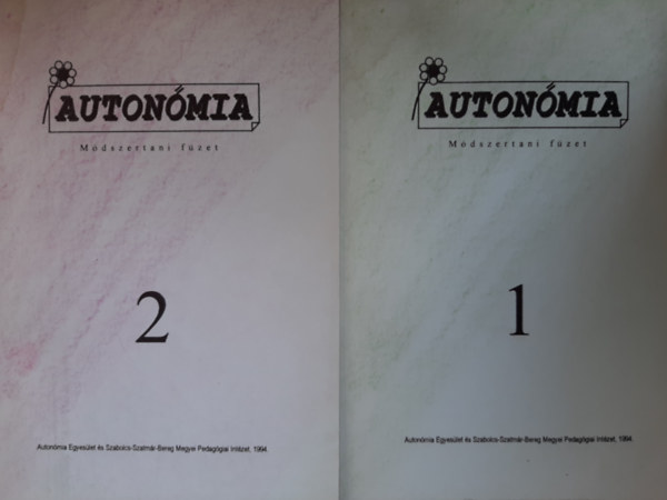 Hvs va, Mtyus Aliz S. Nemes Ilona - Autonmia - Mdszertani fzet 1.-2.