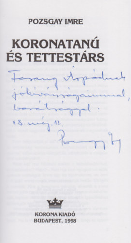 Koronatan s tettestrs
