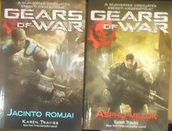 Karen Traviss - 2 db Gears of War: Jacinto romjai + Aspho-mezk