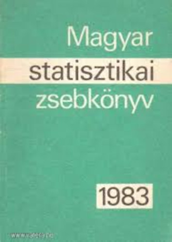 Magyar statisztikai zsebknyv 1983
