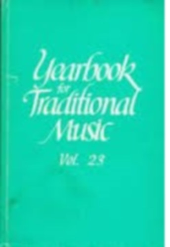 1991yearbook for traditional music Vol.23