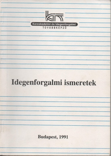 Dr. P�sztor L�szl�n� - Idegenforgalmi ismeretek