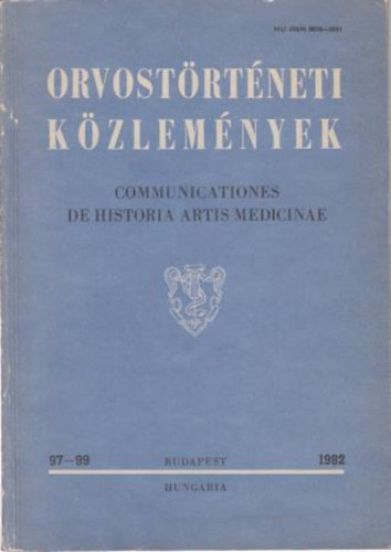Nincs - Orvost�rt�neti k�zlem�nyek 97-99 1982