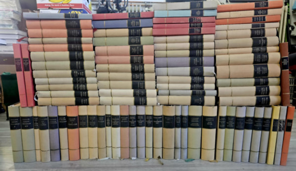 Gustave Flaubert, Honor de Balzac, Victor Hugo, Thomas Mann, Sinclair Lewis, Romain Rolland, Boleslav Prus, Alekszej Tolsztoj, Jack London, Lev Tolsztoj, William Makepeace Thackeray, Lion Emil Zola - VILGIRODALOM REMEKEI SOROZAT, 67db regny 83db ktetben, KNYVMENT AJNLAT