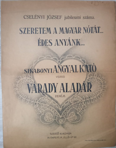 Angyal Kat/Vrady Aladr - Kotta: Szeretem a magyar ntt+des anynk