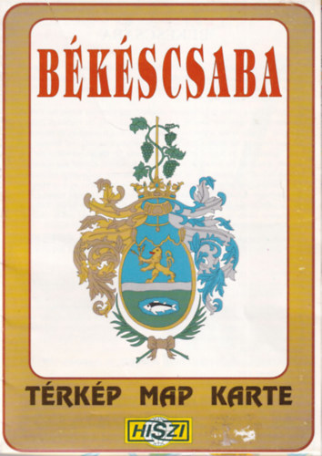 Békéscsaba térkép ( 1996 )