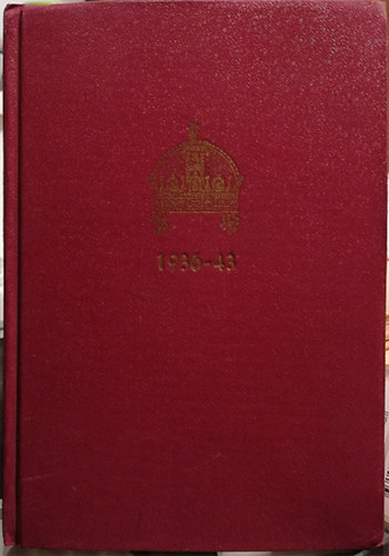 Barcsay-Amant Zoltán dr. (szerk.) - Adeliges Jahrbuch 1936/43. - Nemesi évkönyv 1936/43.