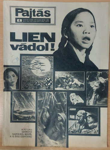 Vasv�ri Ferenc  (szerk.) - Pajt�s XXV. �vfolyam, 4. sz�m (1970)