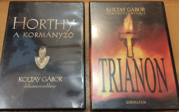 Koltay Gábor - 2 dokumentumfilm: Horthy, a kormányzó + Trianon (2 DVD)