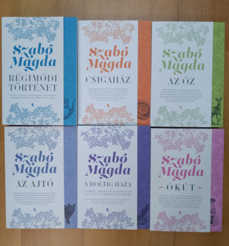 Szabó Magda - 6 kötet Szabó Magda új életműsorozatából: Régimódi történet, Csigaház, Az őz, Holtig haza, Az ajtó, Ókút