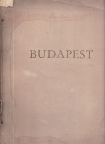 Budapest k�pes album az 1930-as �vekb�l