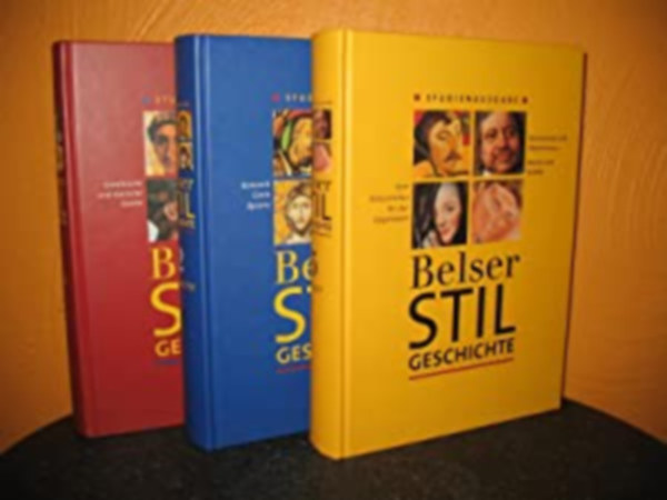 Belser Stilgeschichte. Studienausgabe in drei B�nden. Band 1: Altertum. Fr�hgeschichte und fr�he Kulturen... Band 2: Mittelaltel. Kunst des fr�hen Mittelalters. Romanik, Gotik, Byzanz.. Band 3: Neuzeit. Renaissance und Manierismus, Barock und Rok