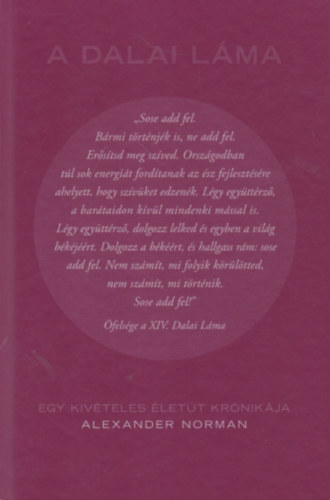 Alexander Norman - A dalai láma