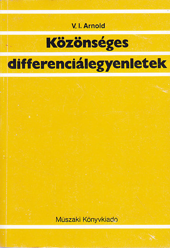 V.I. Arnold - Kznsges differencilegyenletek