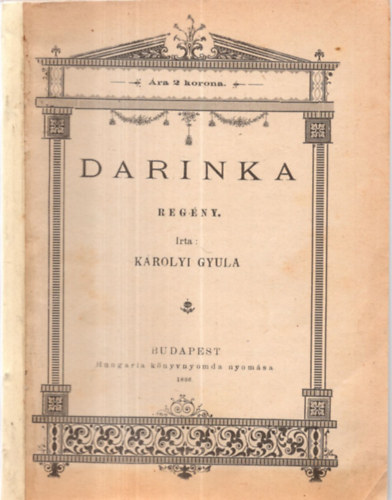 Krolyi Gyula - Darinka