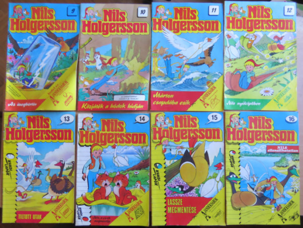 Nils Holgersson kpregny sorozat 43 szma (24, 33, 36 s 38. szm hinyzik)