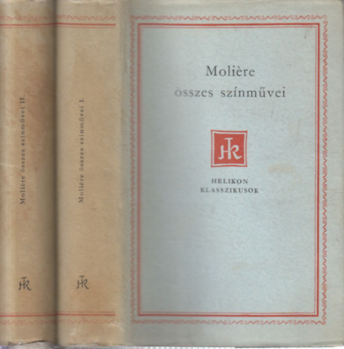 Moliére - Moliére összes színművei I-II. (Helikon Klasszikusok)