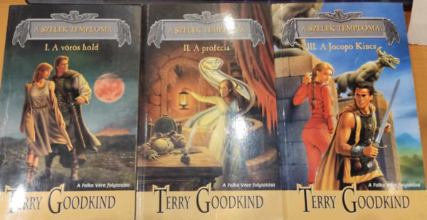 Terry Goodkind - A szelek temploma I-III.: A vörös hold-A prófécia-A Jocopo kincs