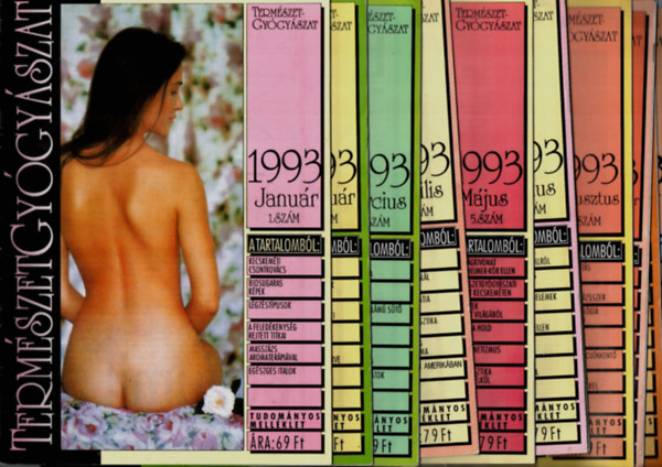 dr Görgei Katalin - Természetgyógyász magazin 1993/1-12. (teljes évfolyam számonként.)