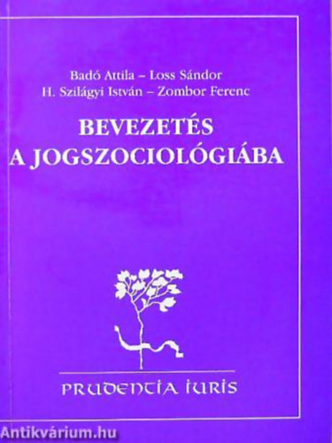 Loss S�ndor szerk. - Bevezet�s a jogszociol�gi�ba