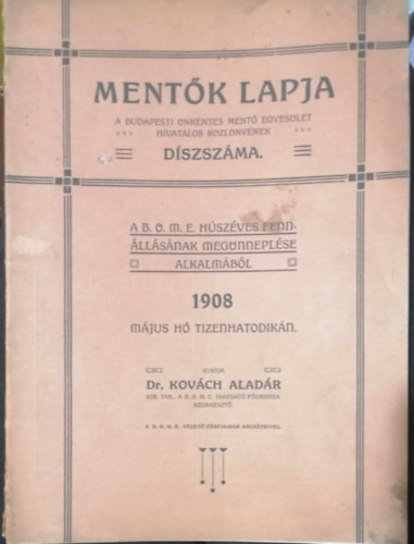 Mentk Lapja VI. vf., 5. szm