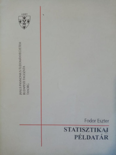 Fodor Eszter - Statisztikai p�ldat�r