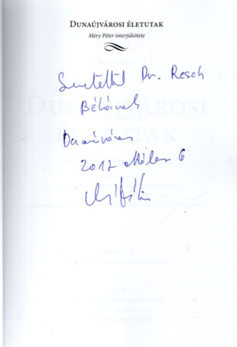 M�ry P�ter - Duna�jv�rosi �letutak