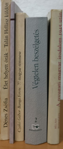 Czak� G�bor-Banga Ferenc, B�l�di M.-Pomog�ts B. D�nes Zs�fia - Magyar Kort�rs k�nyvcsomag