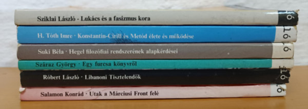 H. Tóth Imre, Suki Béla, Száraz György, Róbert László, Salamon Konrád Sziklai László - Gyorsuló idő könyvcsomag
