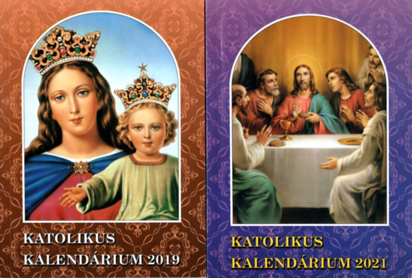 Czoborczy Bence  (szerk.) - Katolikus Kalendrium ( 2 db egytt ) 2021., s 2019. vre