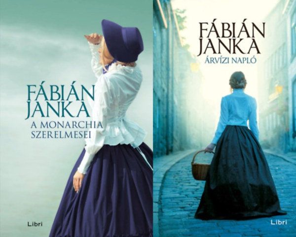 Fábián Janka, Fábián Janka, Fábián Janka, Fábián Janka, Fábián Janka, Fábián Janka, Fábián Janka Fábián Janka - 2 db Fábián Janka romantikus regény: A Monarchia szerelmesei + Árvízi napló