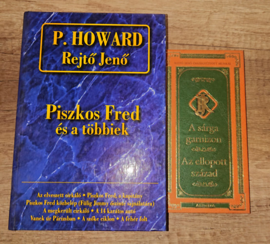 Rejt� Jen� - 2 k�nyv 10 kiv�l� reg�ny Rejt� Jen�t�l: A s�rga garnizon, Az ellopott sz�zad / Piszkos Fred �s a t�bbiek (a k�tetben szzerepl� c�mek a le�r�sban olvashat�k)