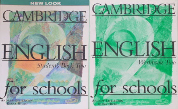 Diana Hicks Andrew Littlejohn - Cambridge English for Schools Two - Student's Book + Workbook