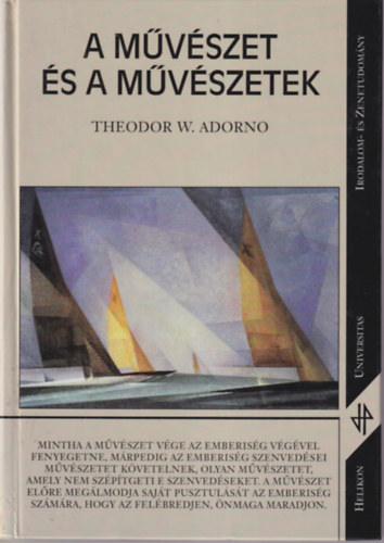 Theodor W. Adorno - A m�v�szet �s a m�v�szetek