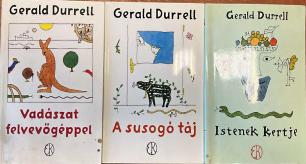Gerald Durrell knyvcsomag (3 db)