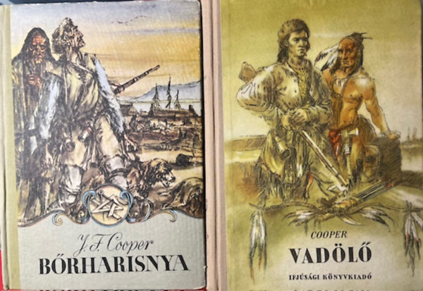 James F. Cooper - James Fenimore Cooper könyvcsomag (2 kötet)